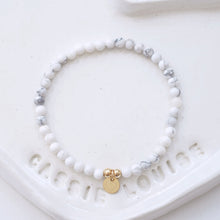 Load image into Gallery viewer, INTENTION 14K HOWLITE BRACELET - 4mm
